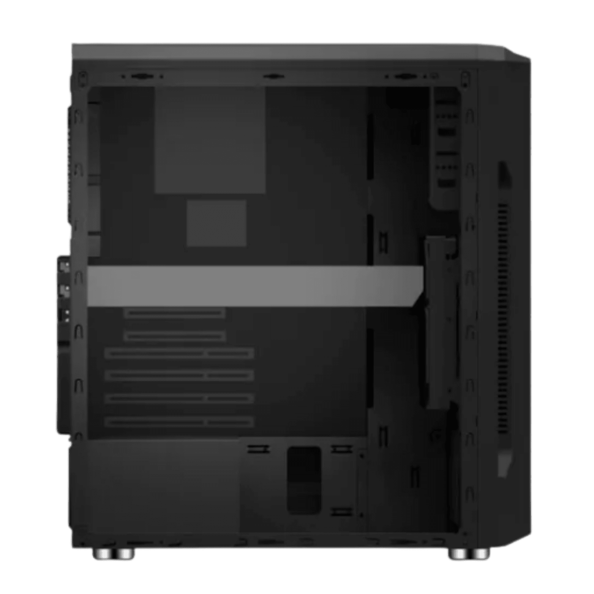 Gabinete Gamer Mid Tower Mymax Ciclope Preto RGB USB 3.0 Vidro Temperado ATX