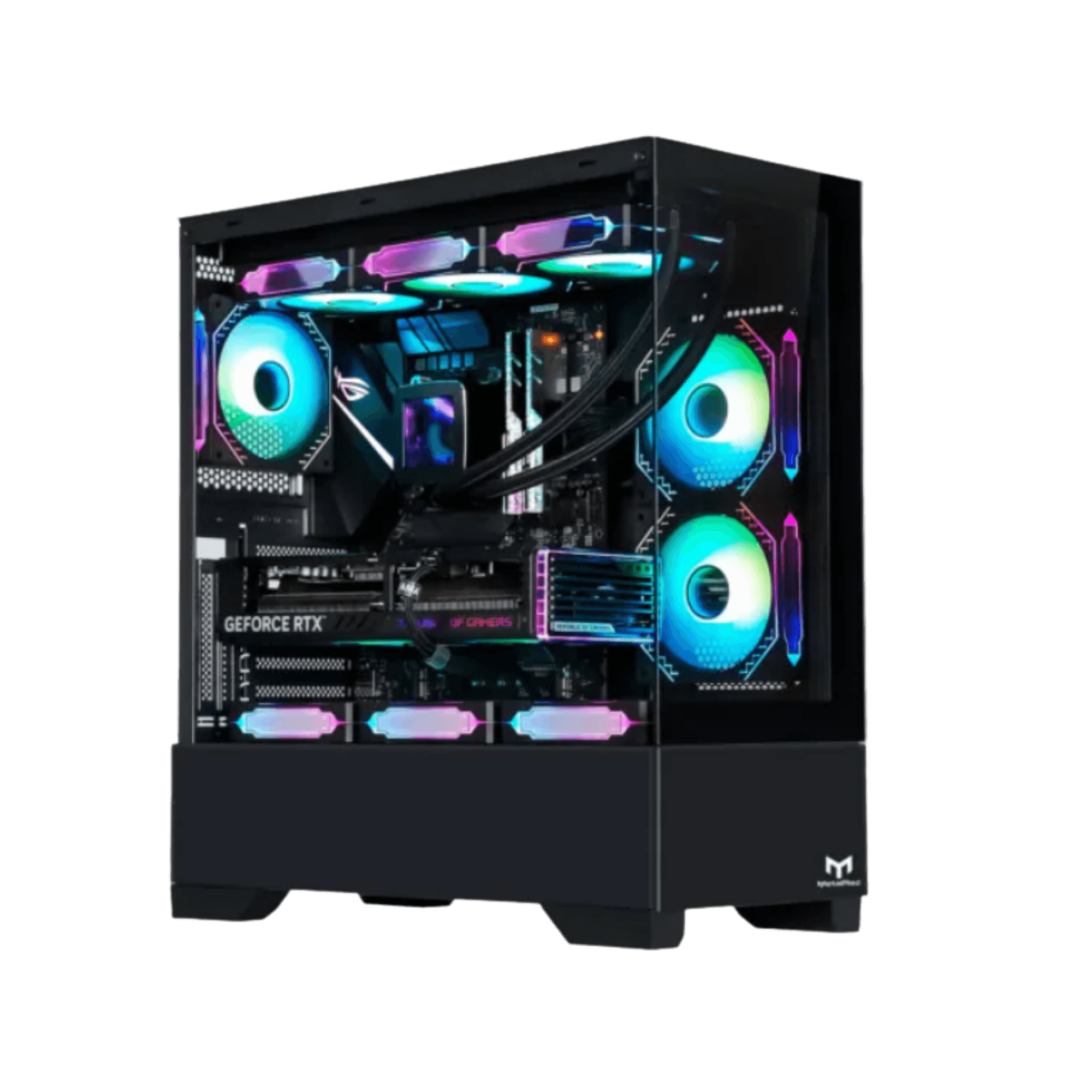 Gabinete Gamer Micro ATX Preto Stellar Pro MetalRed M9 Vidro Temperado Sem Fans