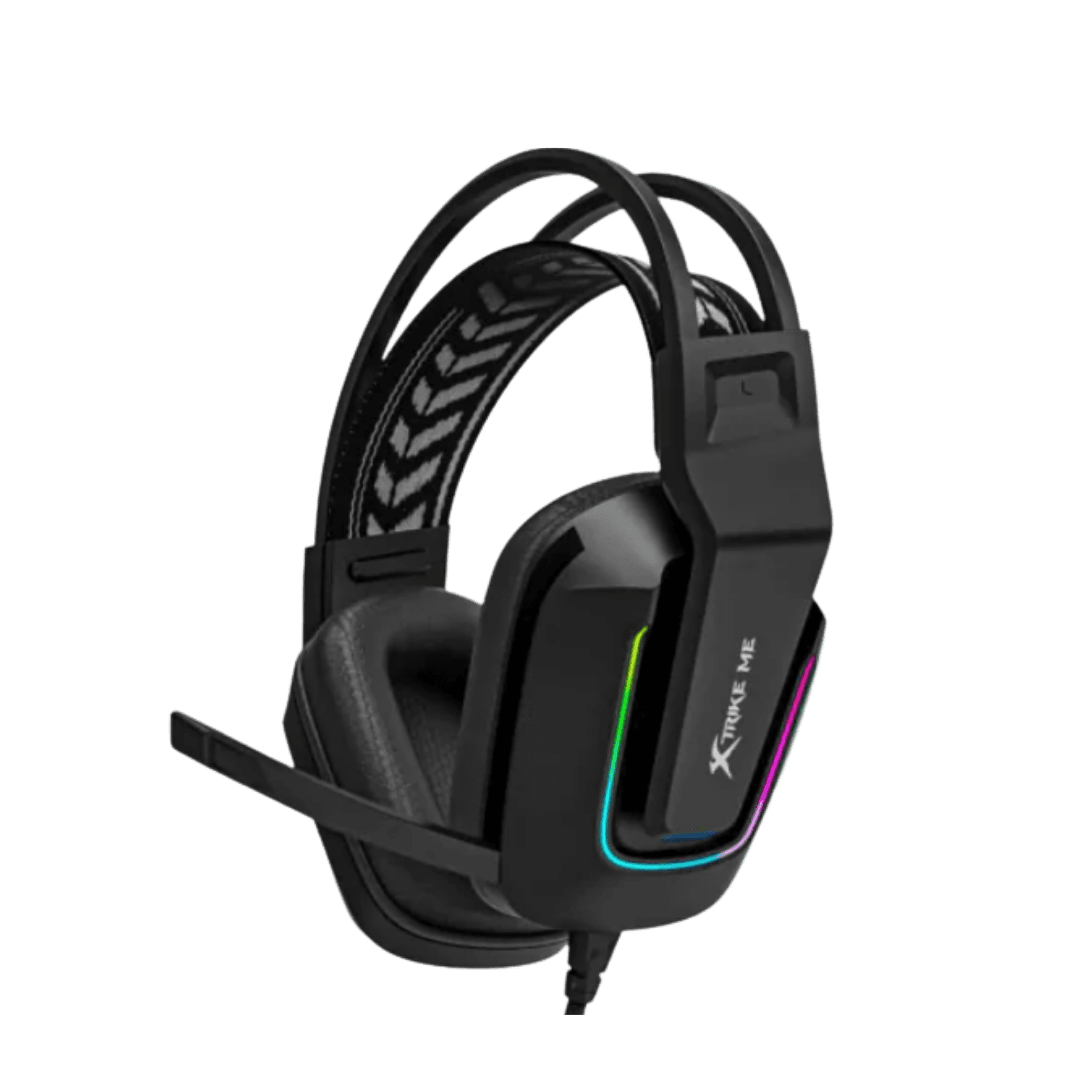 Headset Gamer RGB Xtrike-ME GH-712 Over-Ear com Microfone e Fio P2 3.5mm